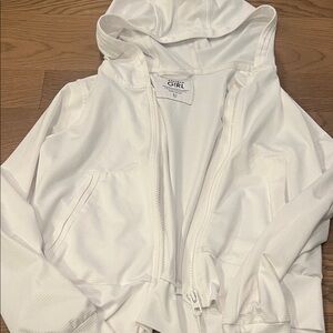 Athleta White Utility Jacket